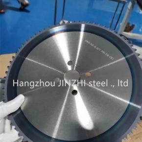 Circular cold saw blade cermet for iron cutting